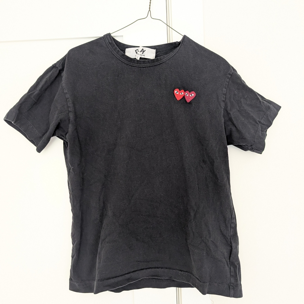Comme des Garcons Play Black Tee